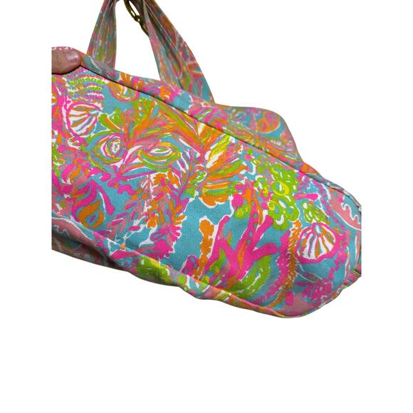 Lilly Pulitzer Scuba to Cuba Palm Beach Tote - Picture 5 of 7